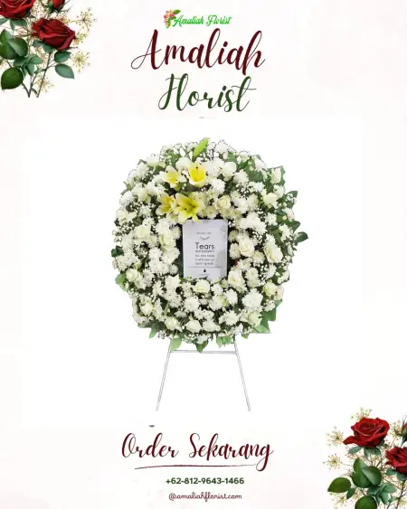 Krans Bunga Duka Tano Tombangan Angkola